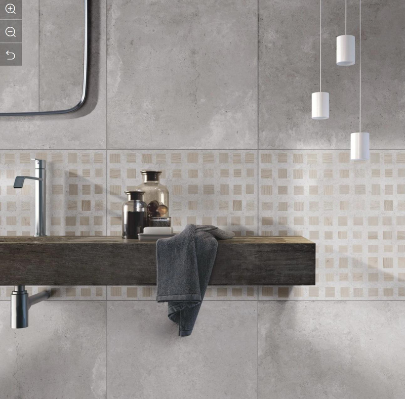 Gạch giả xi măng mờ 60x60 CVL - 60LUCVL - map 3