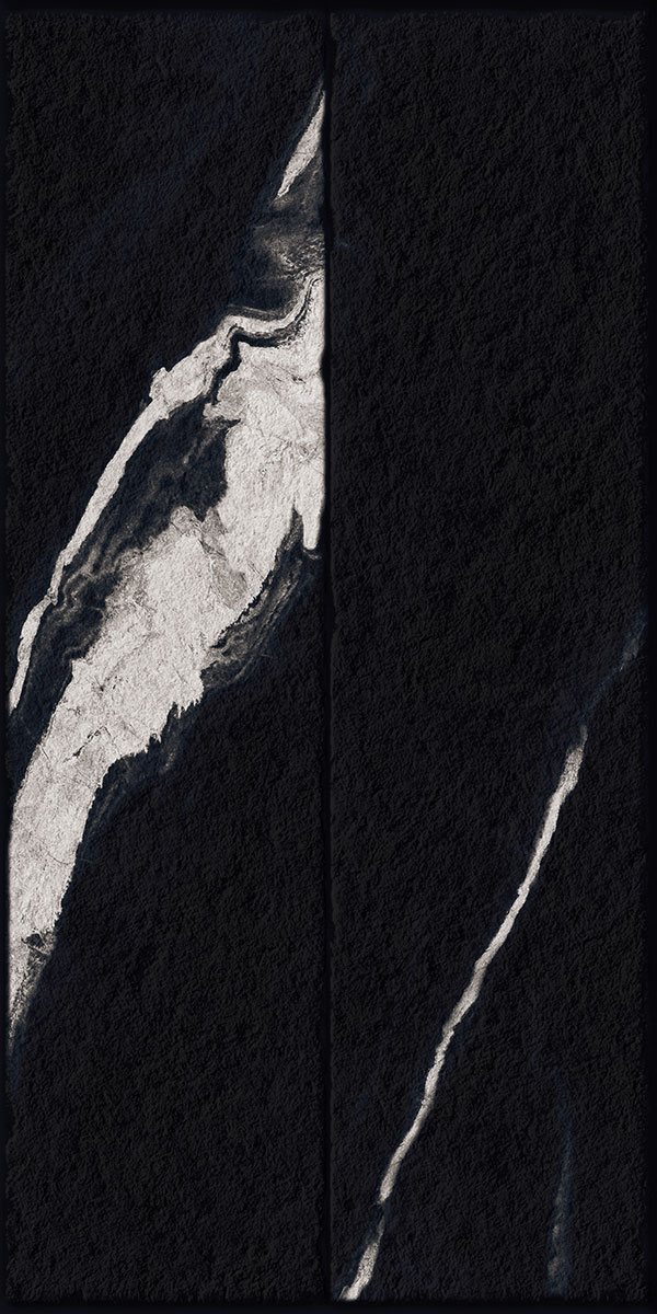 Gạch giả đá 60×120 612LUPANDA NERO - 612LUPANDA NERO - map 1